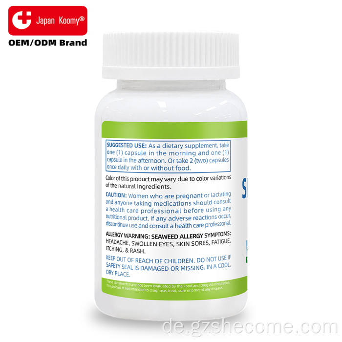 Shecome Sea Moss Advanced Capsules Immununterstützung